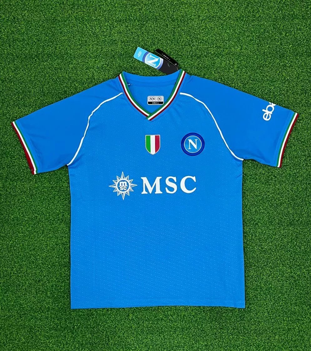 SSC Napoli x MSC 2023-24 Home Jersey Blue - 17