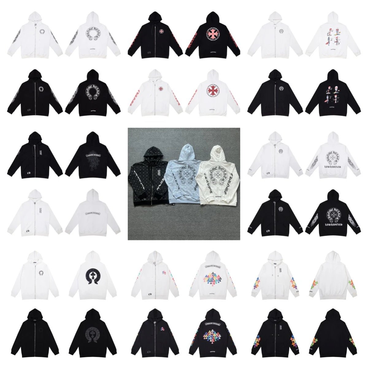 Chrome Hearts Hoodies [40 styl