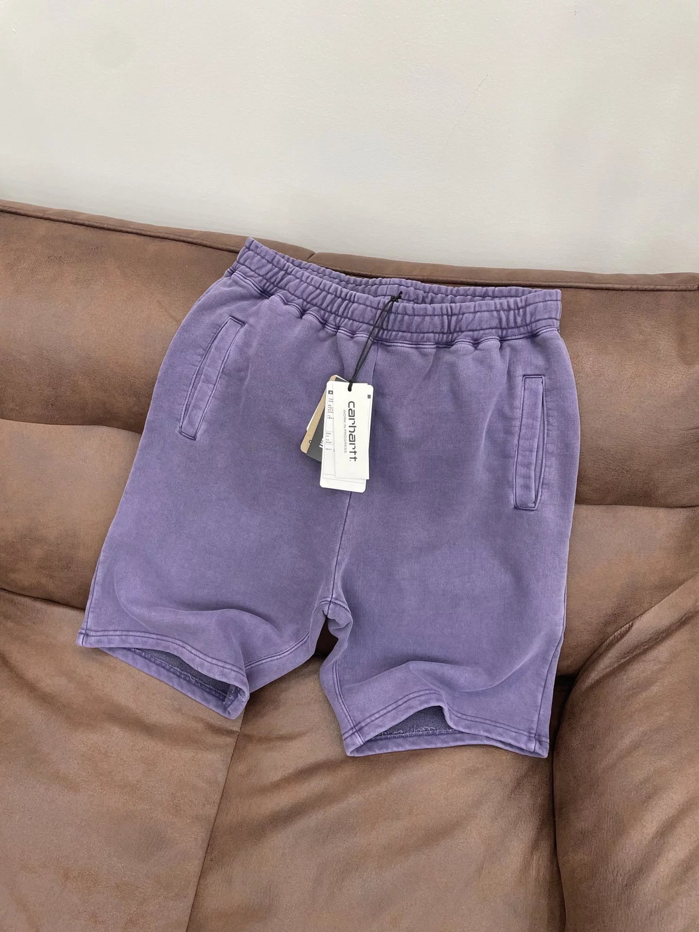 Carhartt Work In Progress Sweat Shorts Light Blue - 6