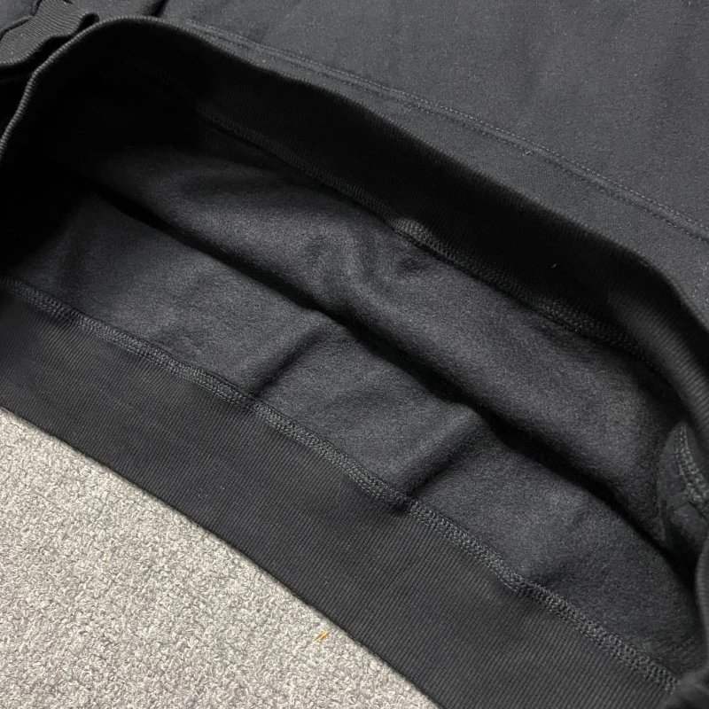 Corteiz Orbit Logo Black Raw Hem Jeans - 37