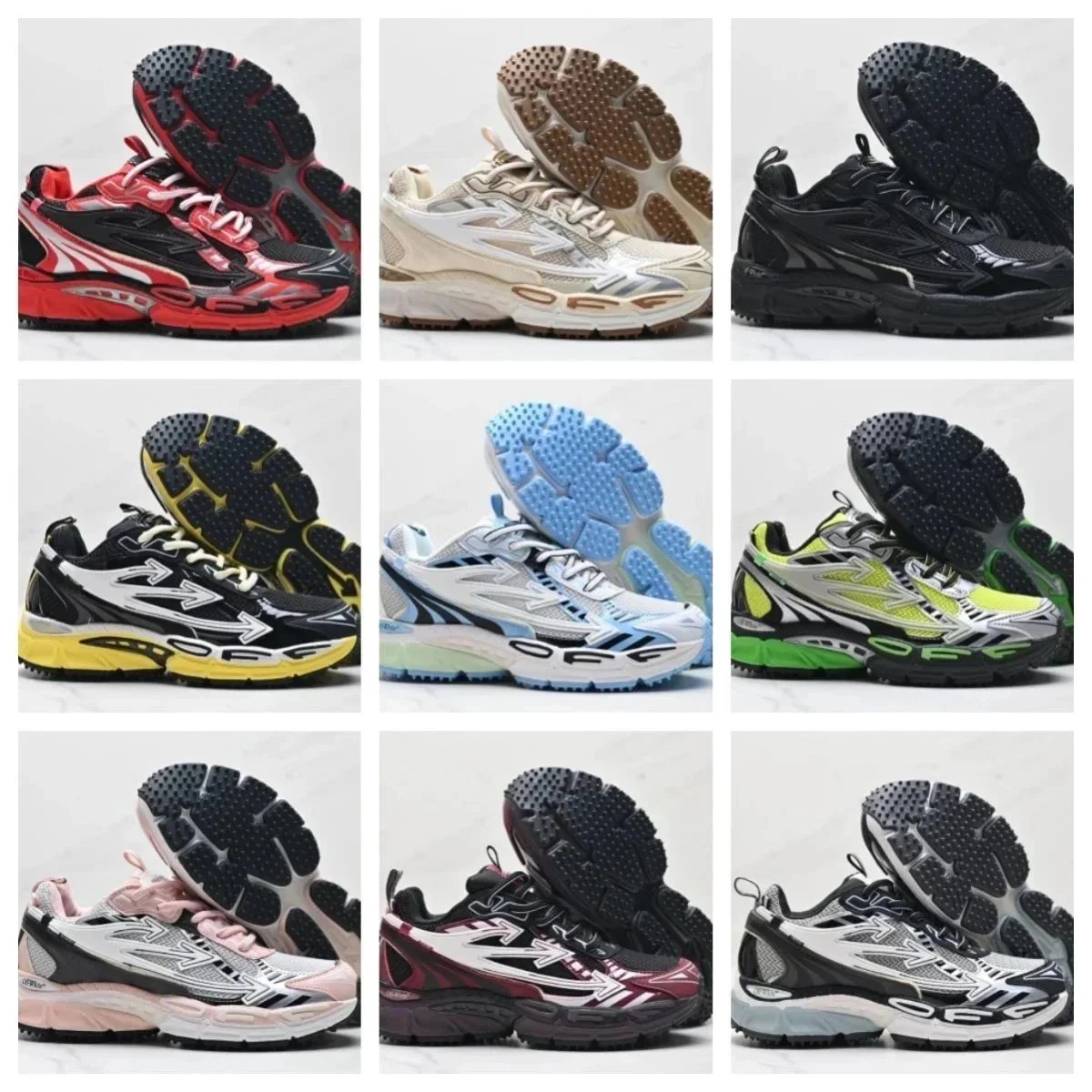 Off-White Low-top lace-up casual sneakers