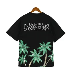thumbnail for H18 Correct Edition polm days make back foamed letter print crew neck short sleeve cross-border spot T-shirt