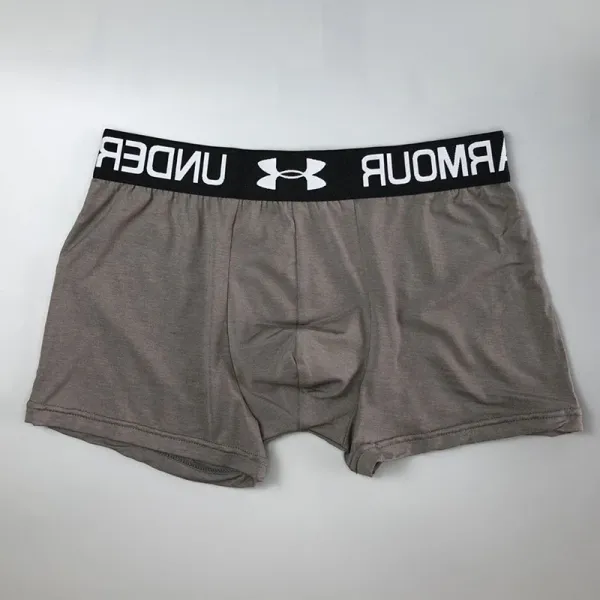 Under Armour Boxer Brief Gray Underwear - 1