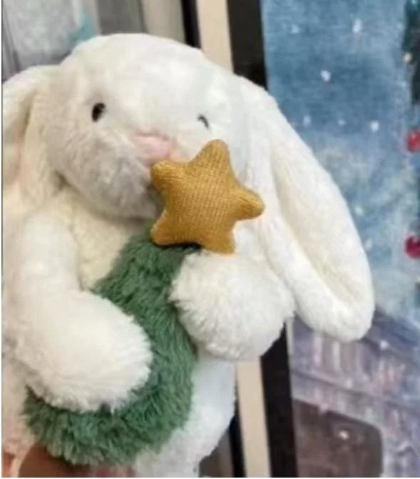 Bunny holding Christmas tree, Christmas limit SKU image