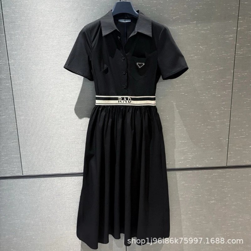 Rad Black Shirt Dress Casual