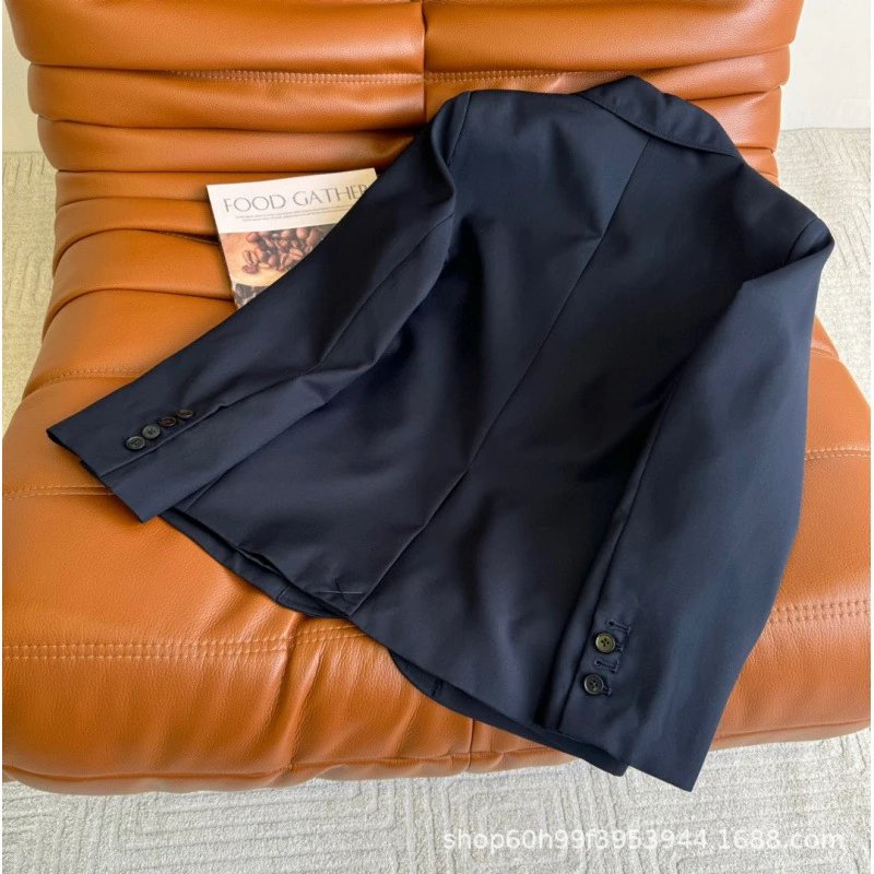 Black Slim Fit Blazer Formal Jacket