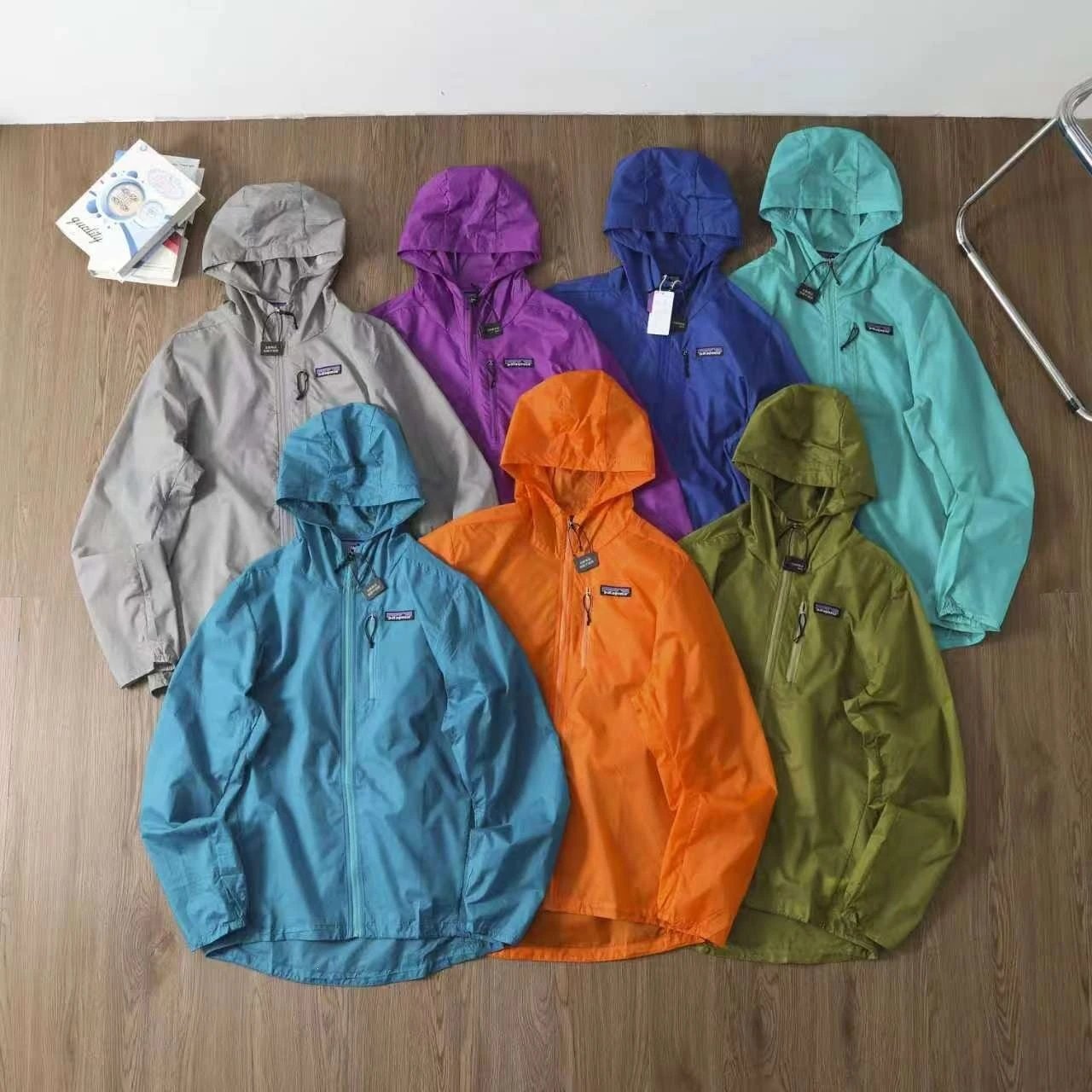 Patagonia Lightweight Hooded Rain Jacket Multicolour Outdoor Jacket