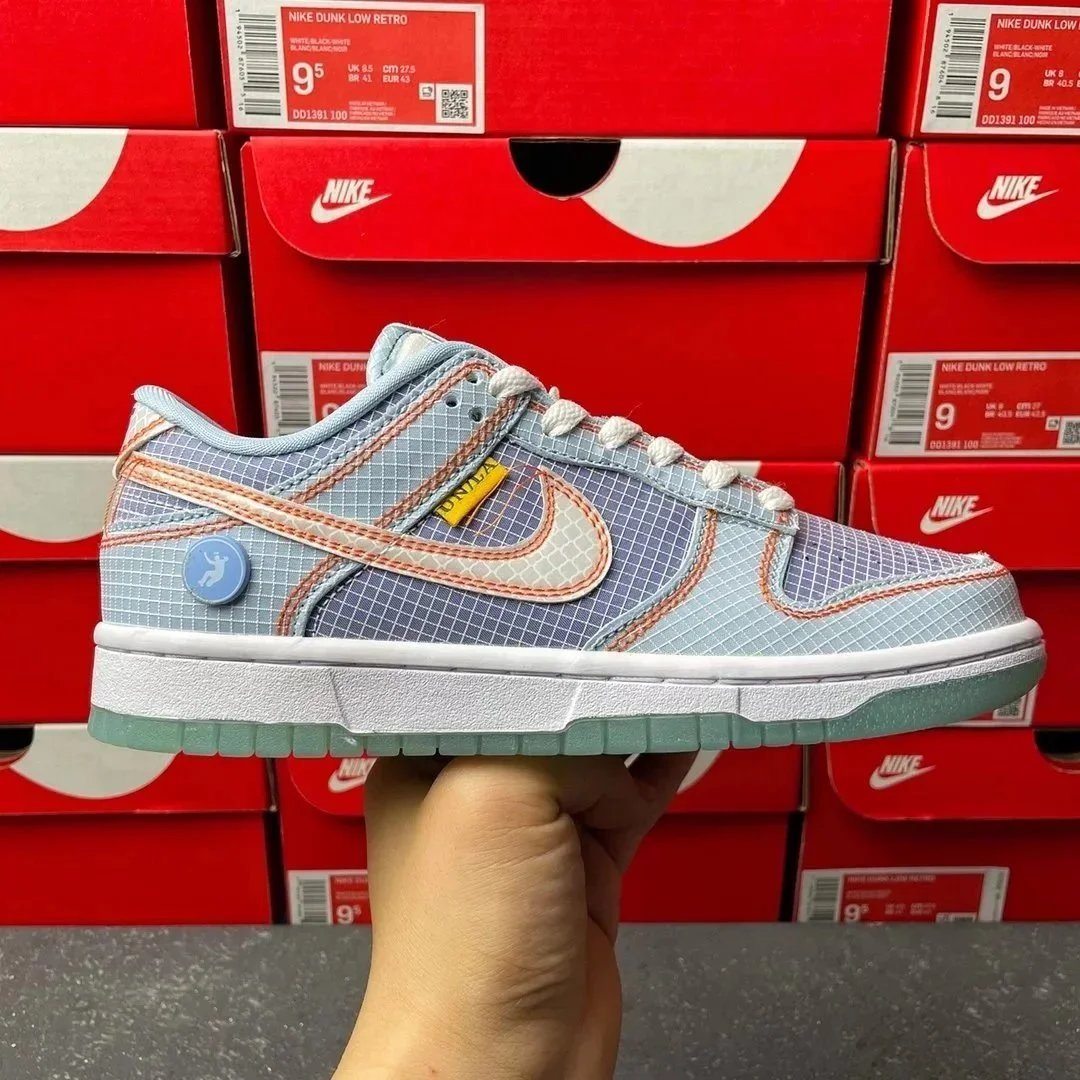 Union x Dunk Union Collab Gray Blue DJ9649-400