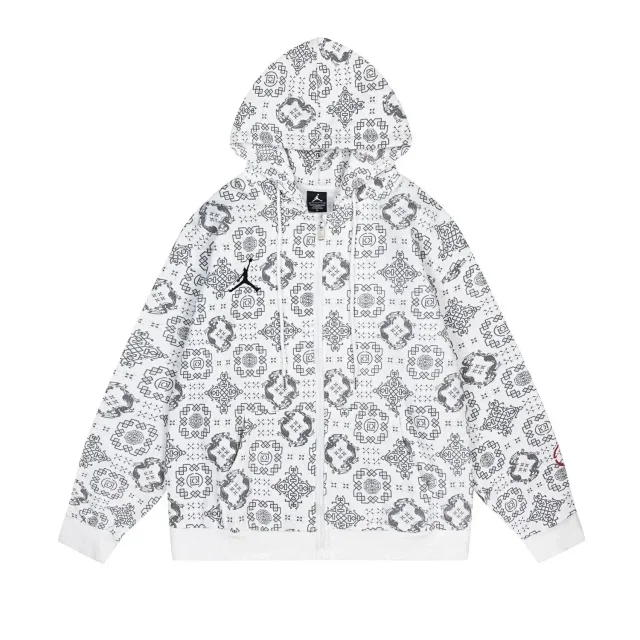 Jordan Hoodies & Sweatshirts Zip-up hooded sweatshirt with graphic prints product detail image 2