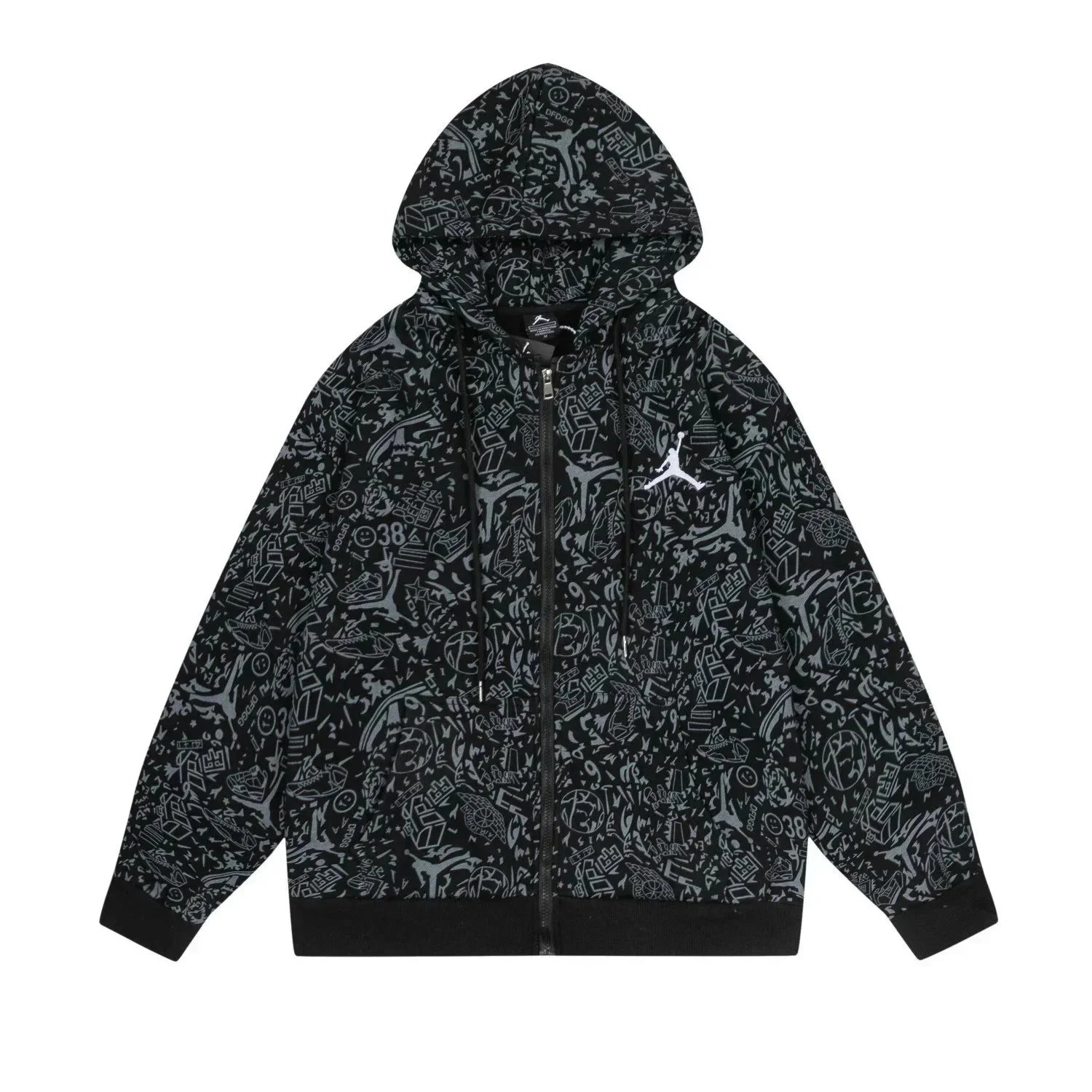 Jordan Hoodies & Sweatshirts Zip-up hooded sweatshirt with graphic prints image 6