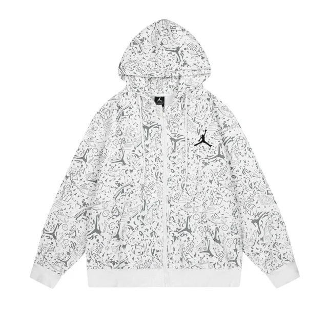 Jordan Hoodies & Sweatshirts Zip-up hooded sweatshirt with graphic prints product detail image 7
