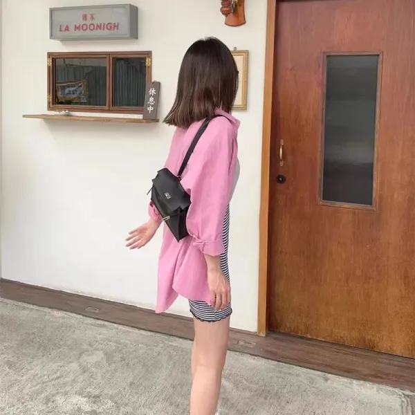 Hermès Mini Kelly II Taupe Togo Leather Shoulder Bag - 9