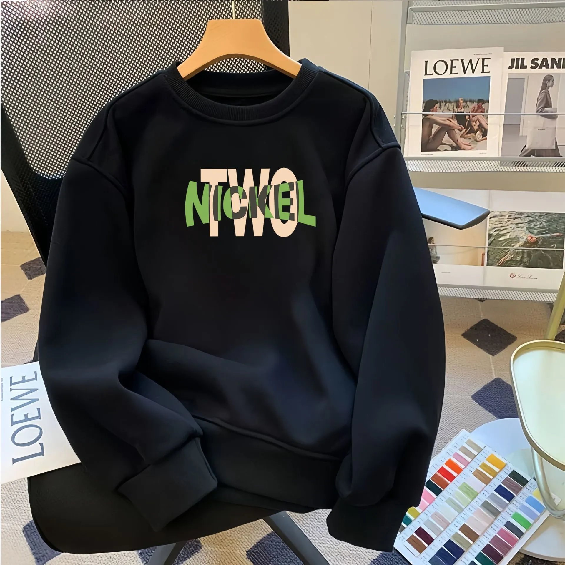 Puma Logo Graphic Crewneck White Hoodie - 31