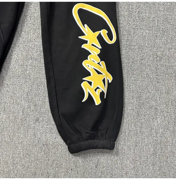 Design Script Logo Hoodie and Sweatpants Set White Gold - 33