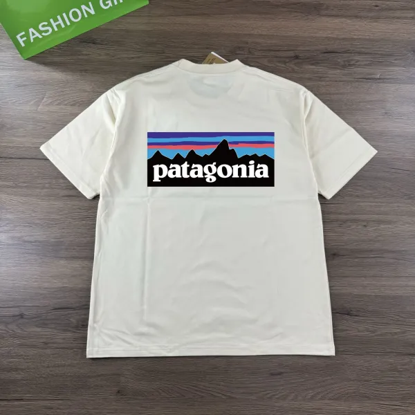 Patagonia P-6 Logo Responsibili-Tee Olive Green T-Shirt - 10