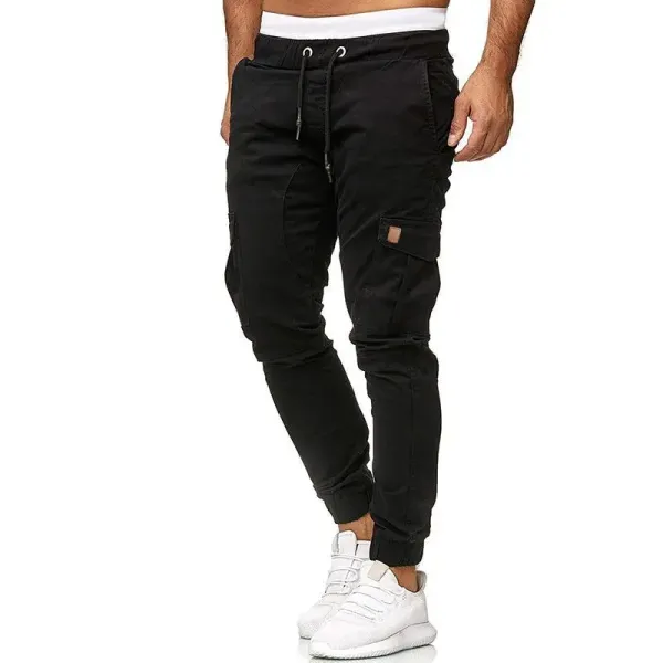Design Cargo Jogger Pants Gray Pants - 20