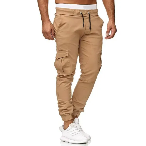 Design Cargo Jogger Pants Gray Pants - 9