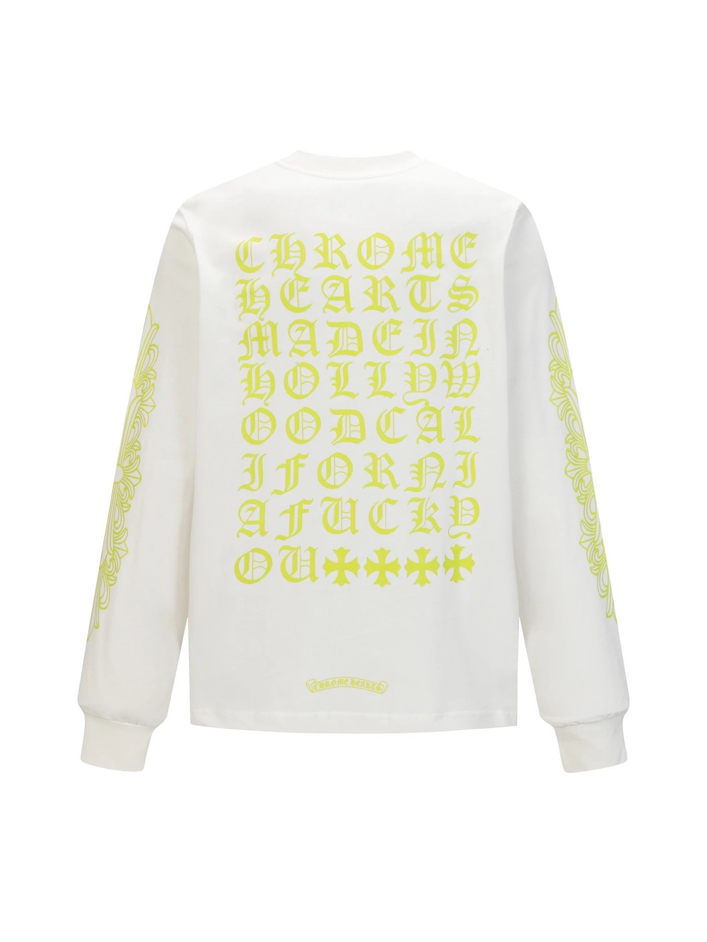 Chrome Hearts Long Sleeve T-Shirt White - 12