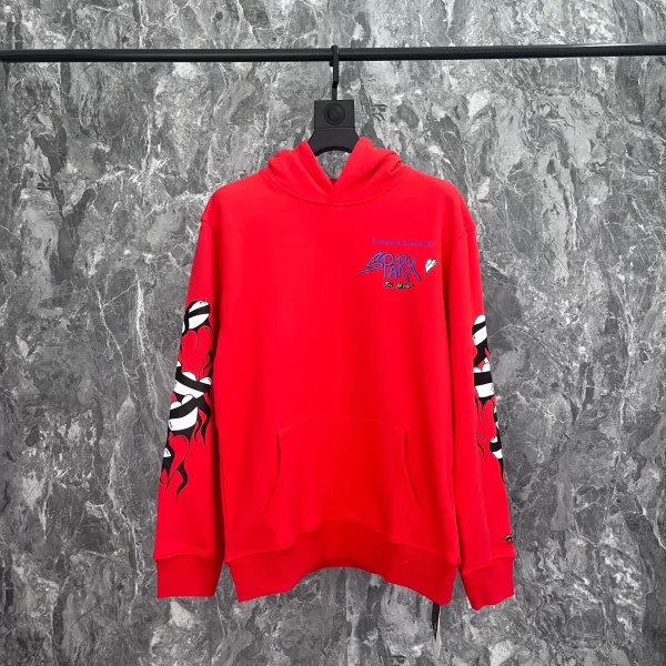 Chrome Hearts Space Graphic Hoodie Blue - 32
