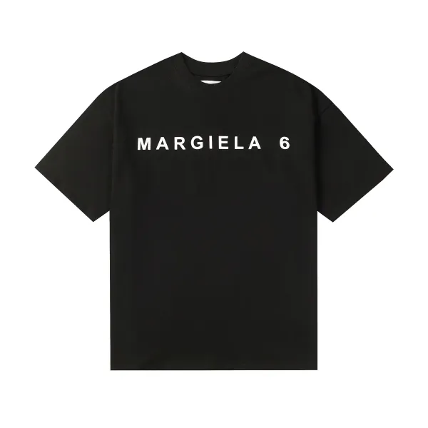 Maison Margiela MM6 T-Shirt Collection Black and White Graphic Tees - 38