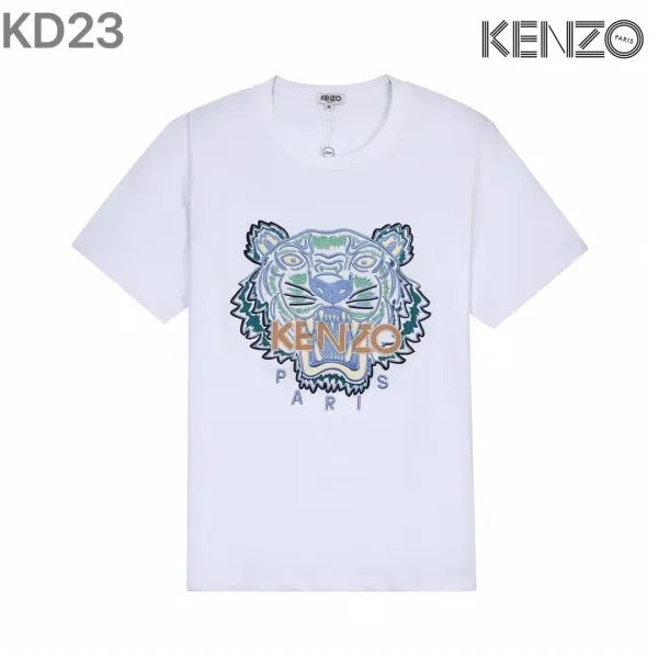 Kenzo Tiger Head Graphic Black T-Shirt - 39