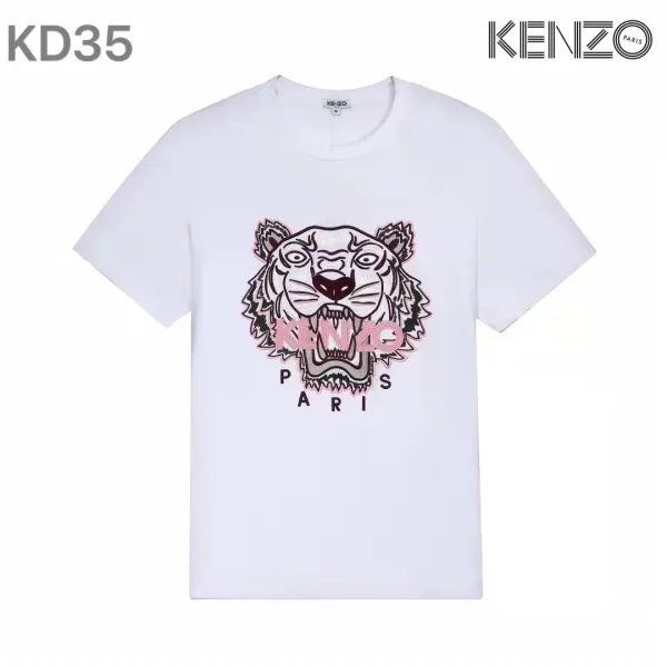 Kenzo Tiger Head Graphic Black T-Shirt - 41