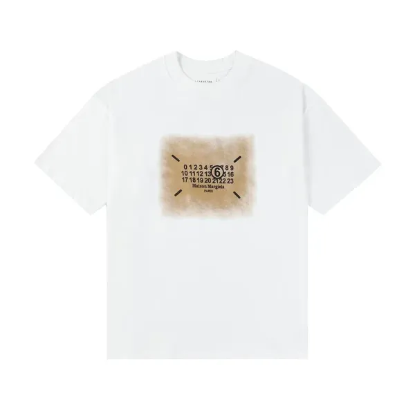 Maison Margiela MM6 T-Shirt Collection Black and White Graphic Tees - 21