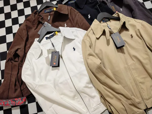 Polo Ralph Lauren Paisley-Trimmed Brown Bomber Jacket - 9
