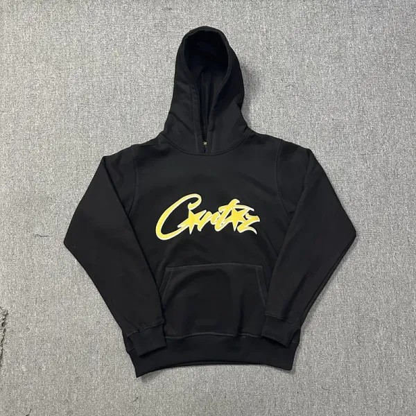 Design Script Logo Hoodie and Sweatpants Set White Gold - 15