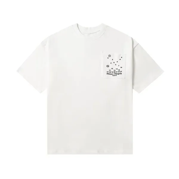 Maison Margiela MM6 T-Shirt Collection Black and White Graphic Tees - 44