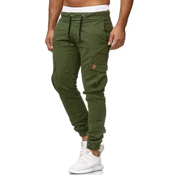 Design Cargo Jogger Pants Gray Pants - 13
