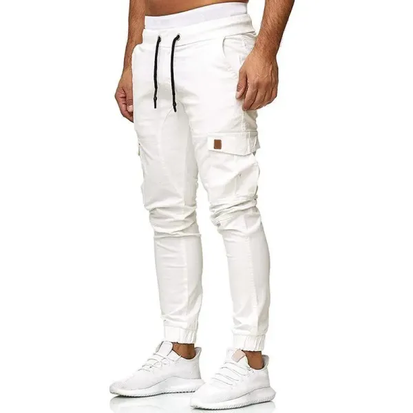 Design Cargo Jogger Pants Gray Pants - 22