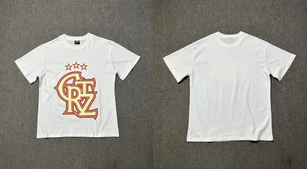 Flamengo Crest Logo White T-Shirt Tops.t Shirts - 1