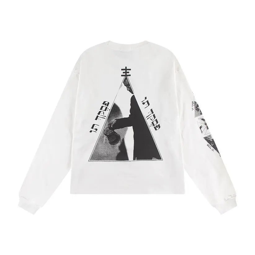 Design El Pico Long Sleeve Graphic Tee Off-White T-Shirts - 5