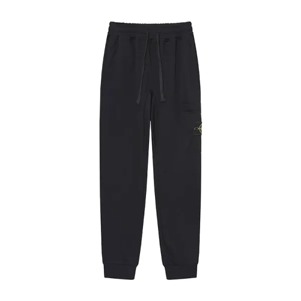 Stone Island Logo Patch Sweatpants Light Blue - 8