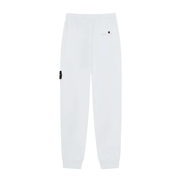 Stone Island Logo Patch Sweatpants Light Blue - 11