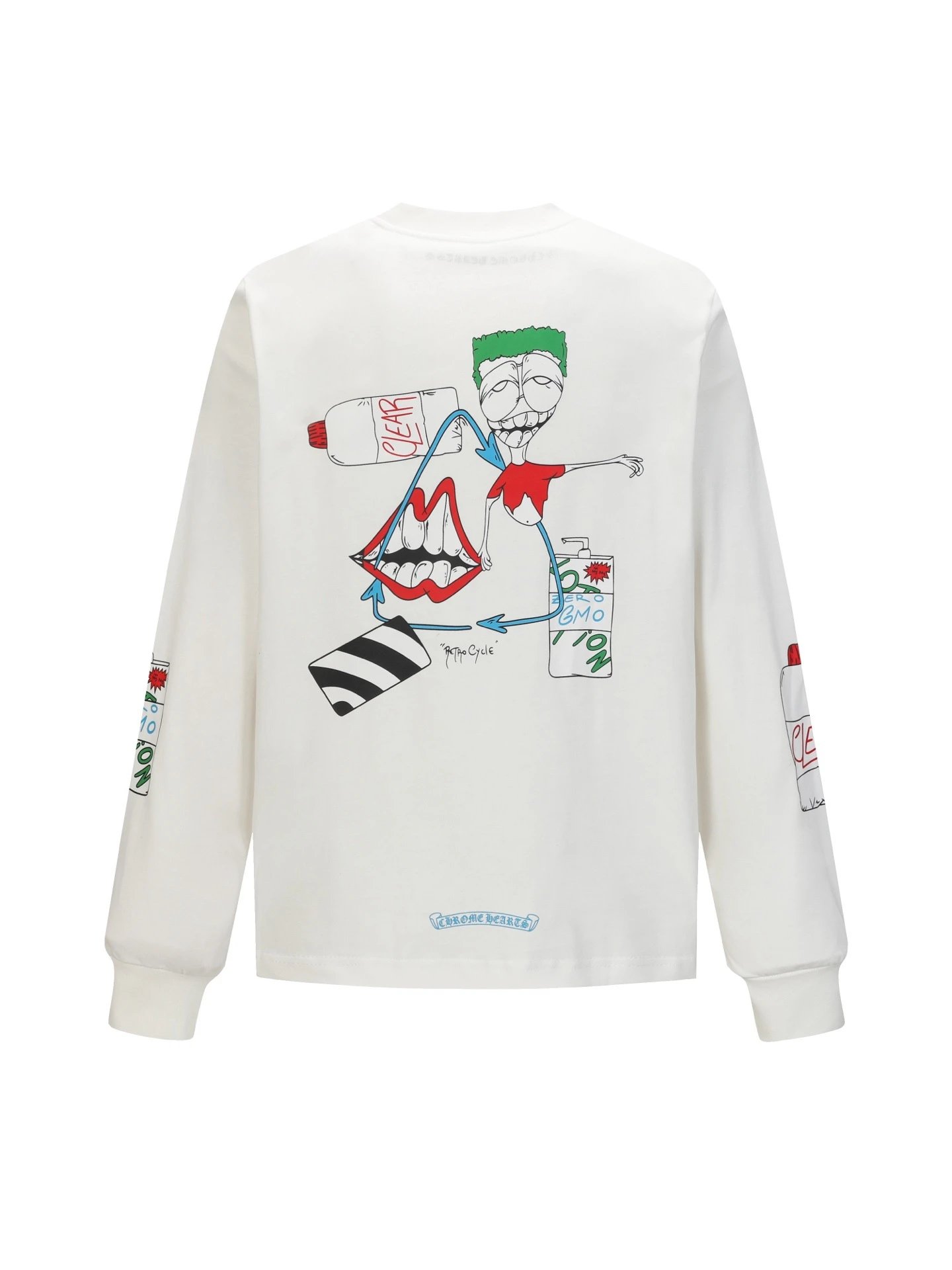 Chrome Hearts Long Sleeve T-Shirt White - 39