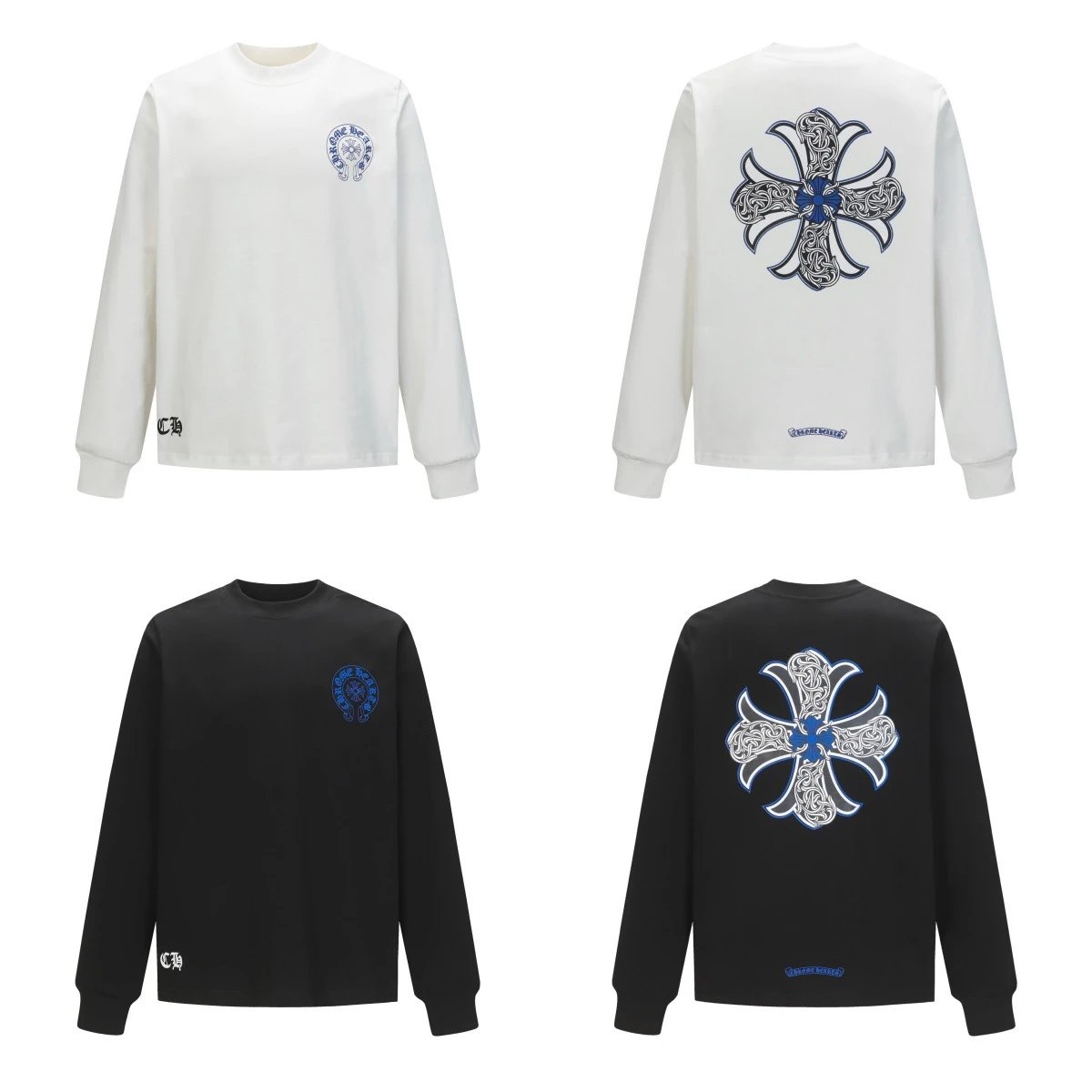 Chrome Hearts Long Sleeve T-Shirt White - 7