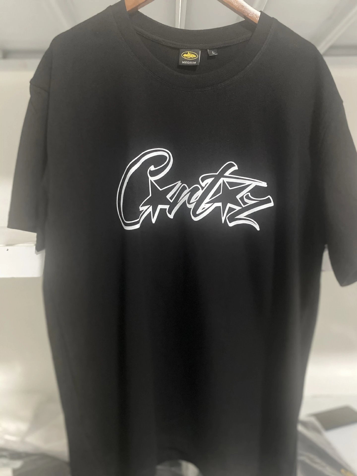 Corteiz Logo Graphic T-Shirt White Tops.t Shirts - 4