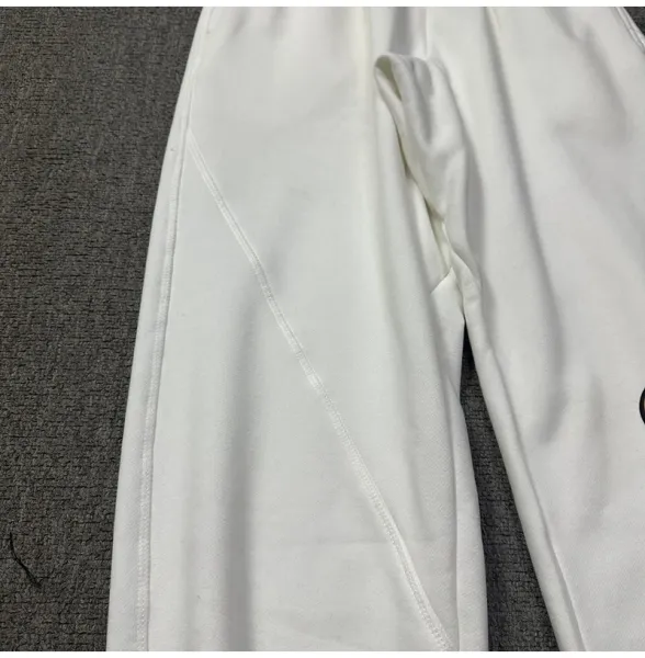 Design Script Logo Hoodie and Sweatpants Set White Gold - 30