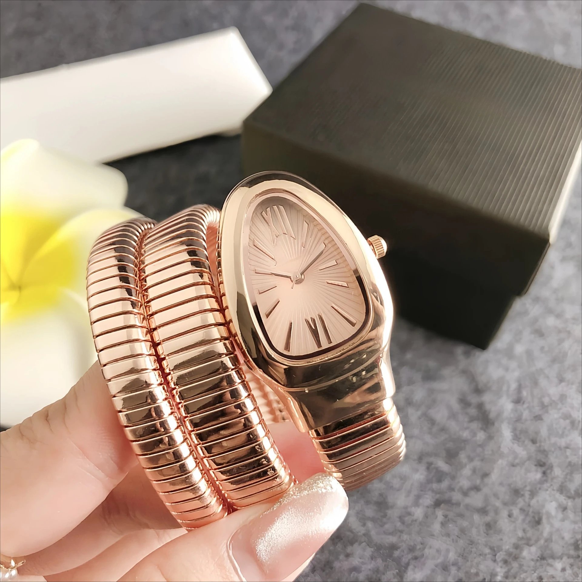 Bvlgari Serpenti Tubogas Silver Quartz Watch Watches - 7