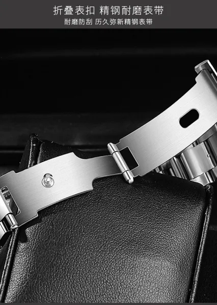 Design DOM Diver-Style Quartz Watch Black Silver Watches - 15