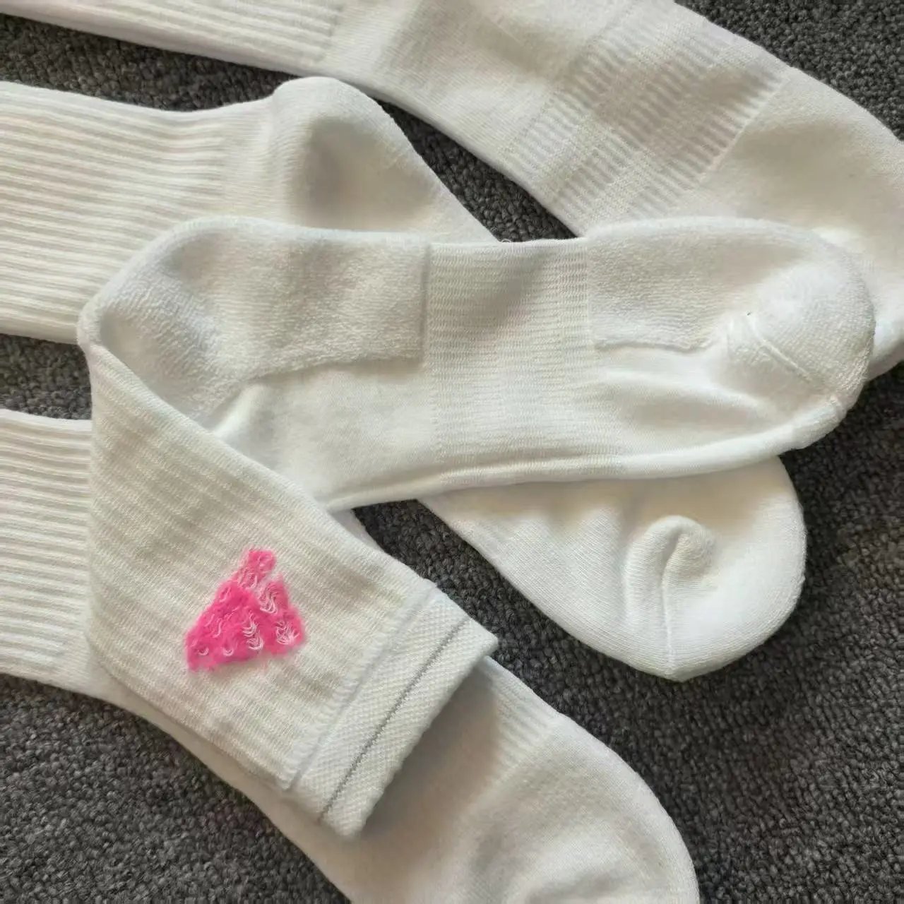 Adidas Crew Socks White - 4