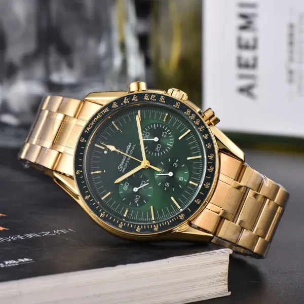 Omega Speedmaster Professional White Dial Chronograph Watch Watches - 5