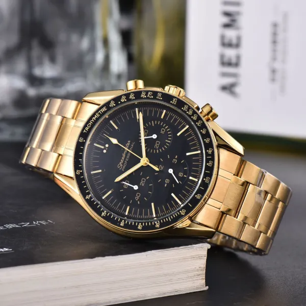 Omega Speedmaster Professional White Dial Chronograph Watch Watches - 6