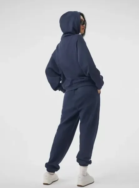 Design Oversized Hoodie and Sweatpants Set Gray - 25