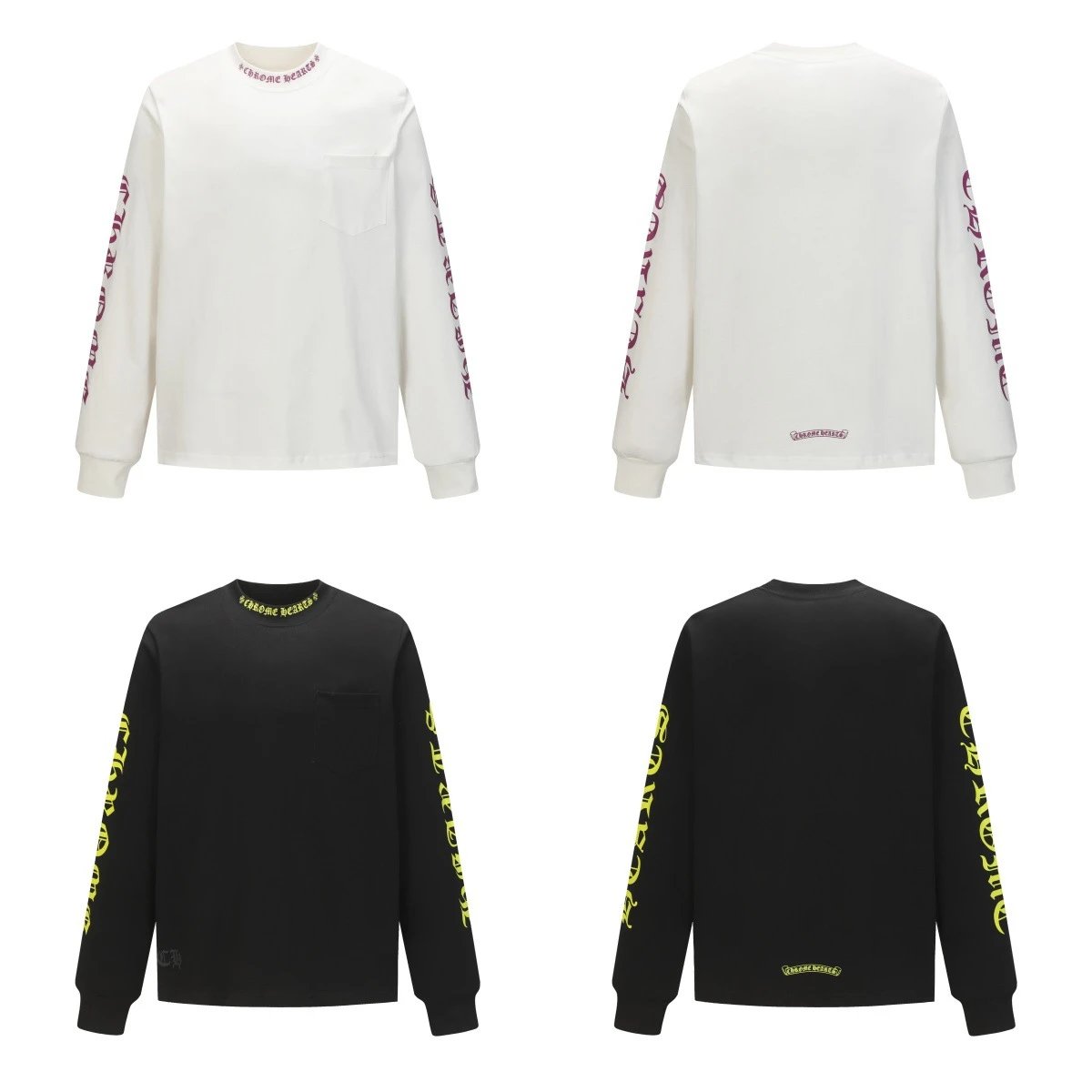 Chrome Hearts Long Sleeve T-Shirt White - 13
