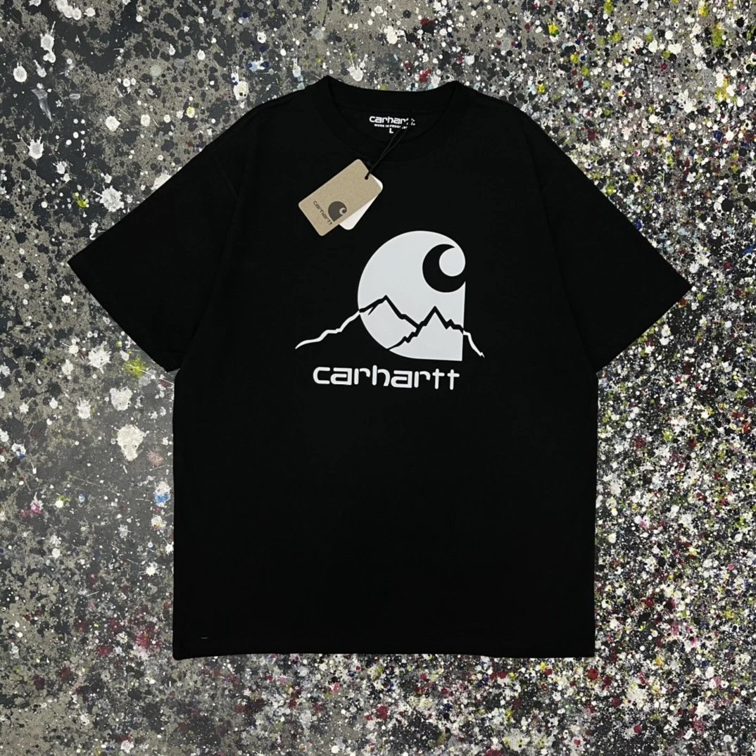 Carhartt Mountain Logo T-Shirt White - 6