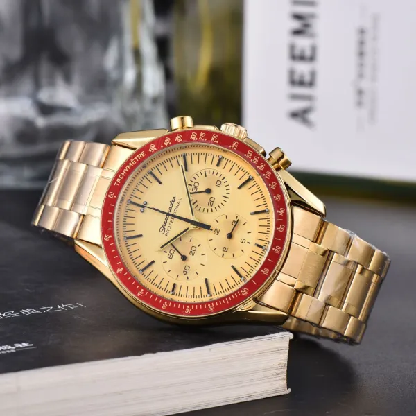 Omega Speedmaster Professional White Dial Chronograph Watch Watches - 10