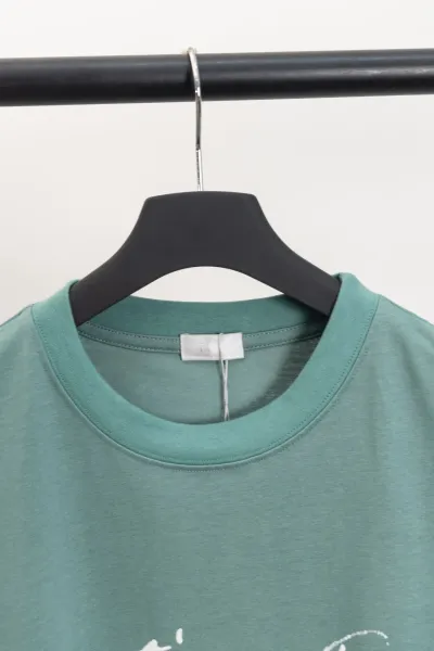 Dior Christian Dior 1947 Signature White T-Shirt - 10